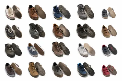 Assorted Sneakers and Shoes Flat Lay