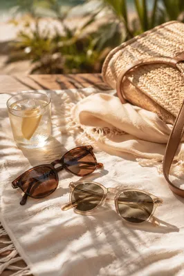 Luxury Summer Sunglasses Resort Still Life