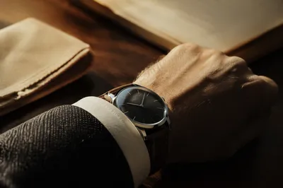 Elegant Luxury Wristwatch in Afternoon Light