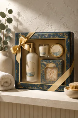 Luxury Candle and Lotion Gift Set