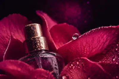 Rose Water Spray with Pink Petals