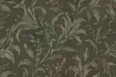 Seamless Sage Botanical Floral Wallpaper Pattern
