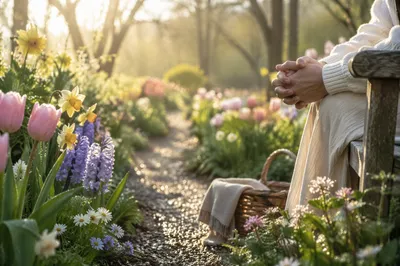 Peaceful Spring Garden Renewal