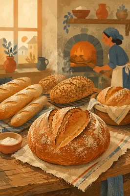 Fresh Artisan Bread at Sunrise Bakery