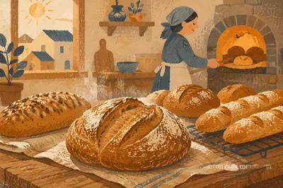Fresh Artisan Bread at Sunrise Bakery