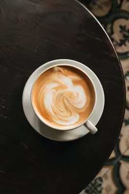 Morning Cappuccino With Soft Latte Art