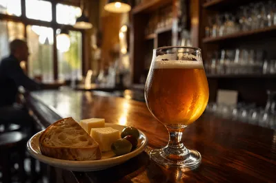 Amber Craft Beer Pub Food Pairing