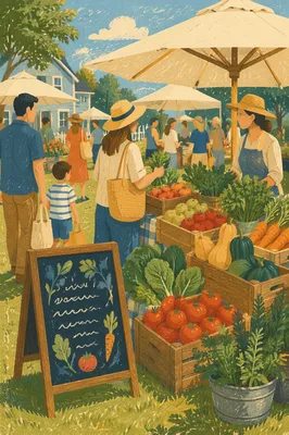 Fresh Organic Produce at Neighborhood Market