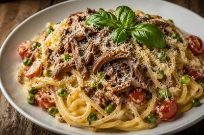 Rustic Italian Pasta with Tomato Basil