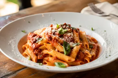 Rustic Italian Penne with Tomato Basil