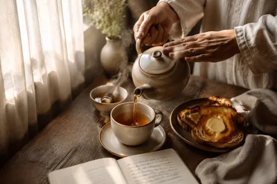 Cozy Morning Tea and Prayerful Hospitality