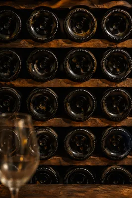 Moody Wine Cellar Bottle Pattern
