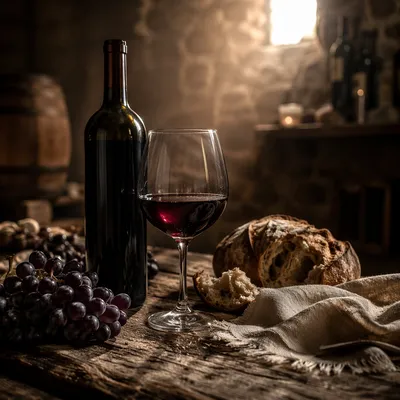 Rustic Wine and Bread Cellar Fellowship