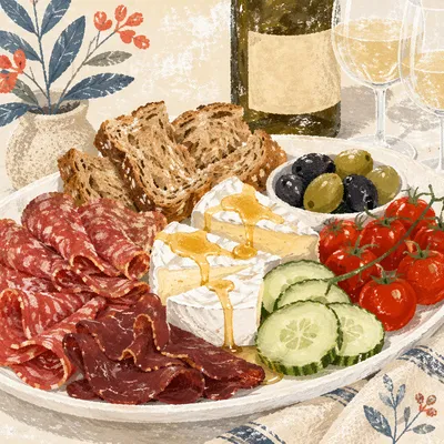 Elegant Charcuterie Platter for Casual Entertaining