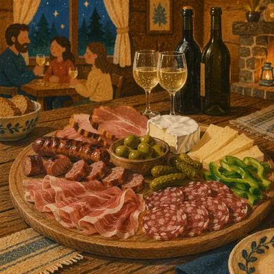 Rustic Charcuterie Board for Cozy Gatherings