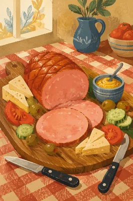 Rustic Charcuterie Board With Olives and Cheese