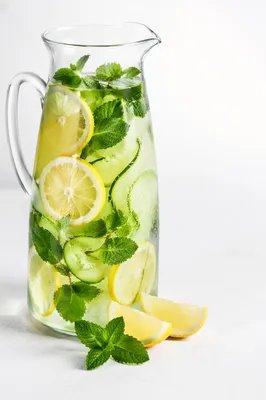 Refreshing Lemon Cucumber Mint Detox Water