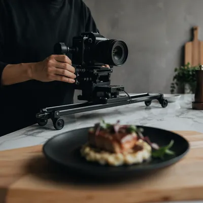 Behind the Scenes Gourmet Food Photography Setup