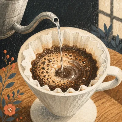 Morning Pour Over Coffee Ritual