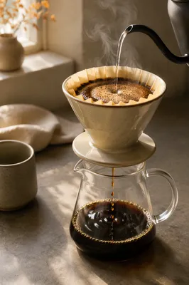 Morning Pour Over Coffee Ritual