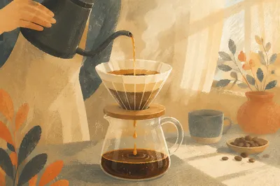 Cozy Pour Over Coffee Morning Ritual