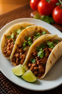Warm Tacos With Lime and Cilantro