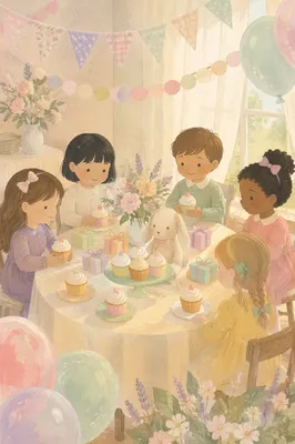 Pastel Baby Shower Sunroom Celebration Decor