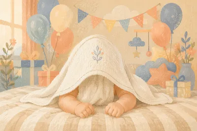 Cozy Pastel Baby Shower Nursery Celebration