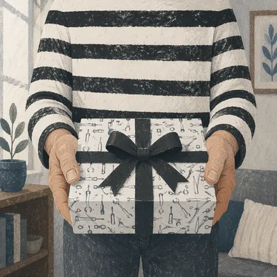 Father’s Day Tool Pattern Gift Box