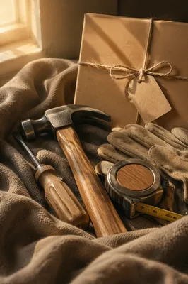Masculine Father’s Day Tools Gift Arrangement
