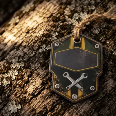 Masculine Father’s Day Workshop Gift Tag