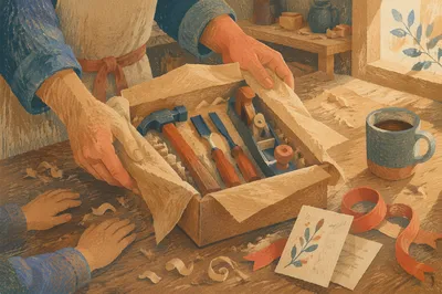 Meaningful Fathers Day Gift in Workshop