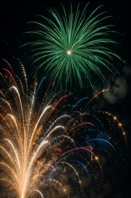 Fourth of July Fireworks Night Celebration
