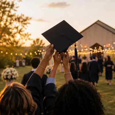 Faith Filled Graduation Cap Celebration
