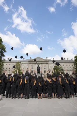 Graduation Caps Raised in Campus Celebration