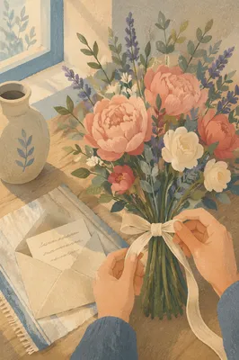 Mother’s Day Bouquet and Gift Card