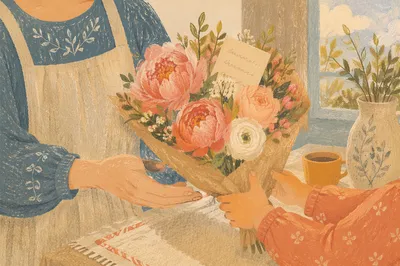 Mother’s Day Bouquet Gift Card Moment