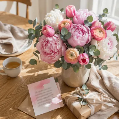 Mothers Day Bouquet with Gift Card