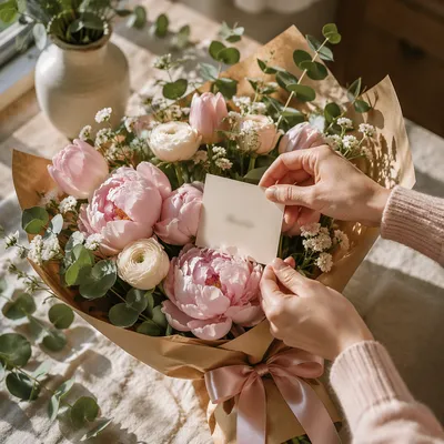 Mothers Day Bouquet with Gift Card