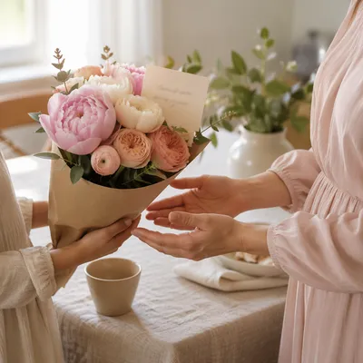 Mother’s Day Bouquet Gift Card Moment