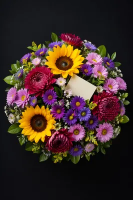 Mother’s Day Floral Bouquet With Gift Card