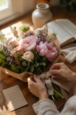 Mother’s Day Floral Gift Card Bouquet