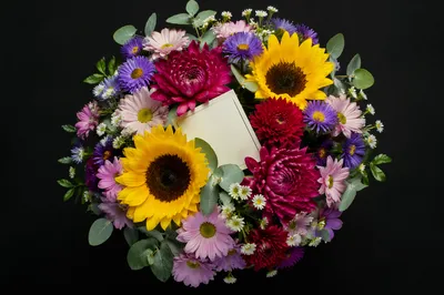 Mother’s Day Bouquet With Blank Gift Card