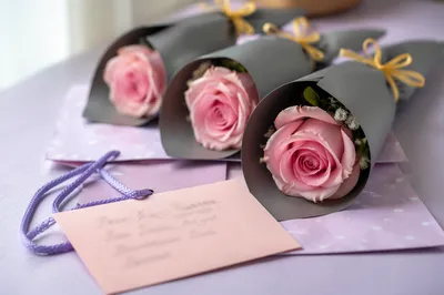 Mother’s Day Pink Roses Gift Card