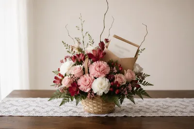 Mother’s Day Floral Gift Basket