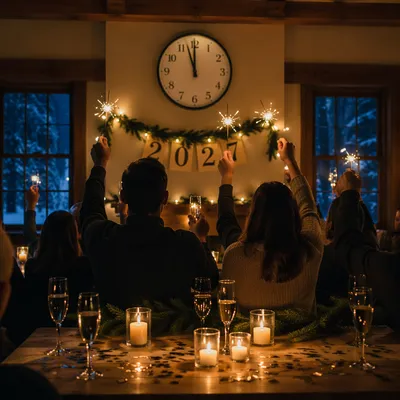 Hopeful 2027 New Year Countdown Fellowship