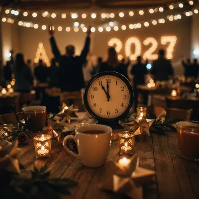Church Fellowship Hall New Year 2027 Countdown