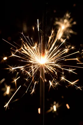 New Year 2027 Sparkler Countdown Celebration