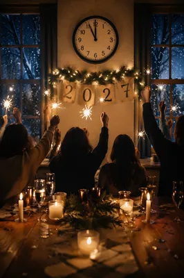 New Year 2027 Fellowship Hall Countdown