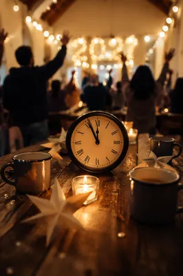 New Year 2027 Church Countdown Table